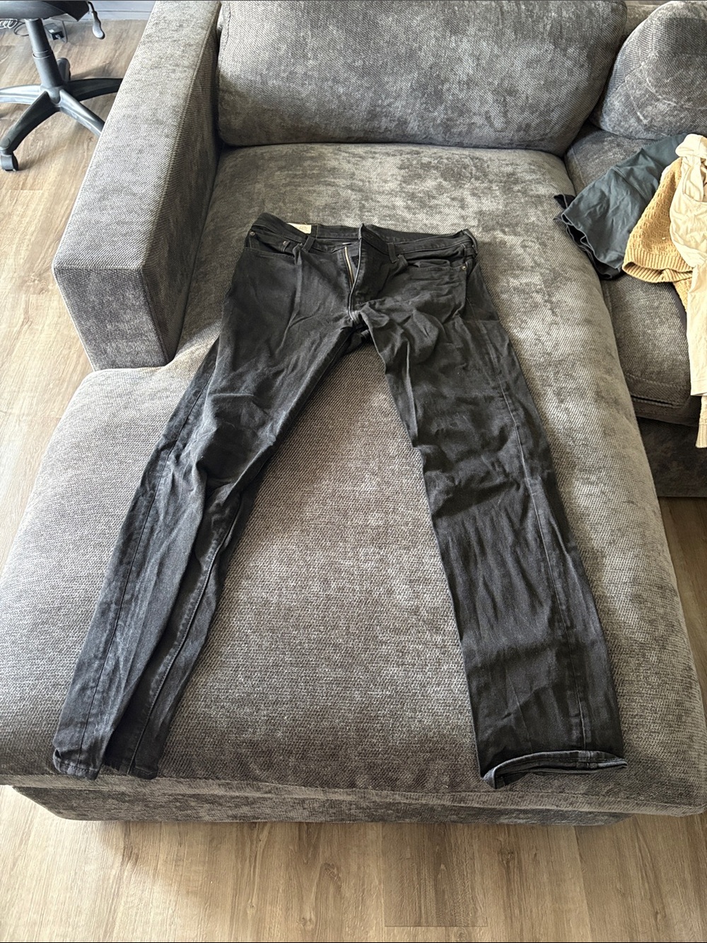 Levi's Men's Straight Jeans - Black